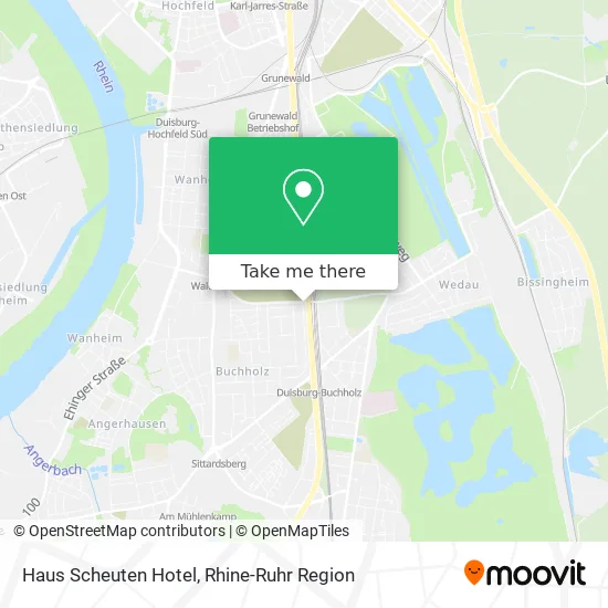 Haus Scheuten Hotel map