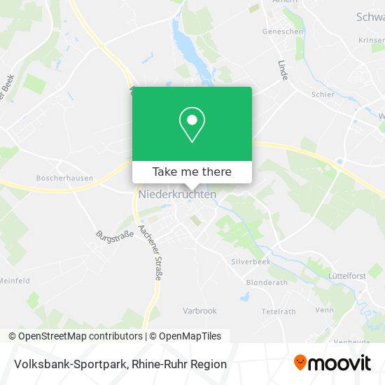 Volksbank-Sportpark map