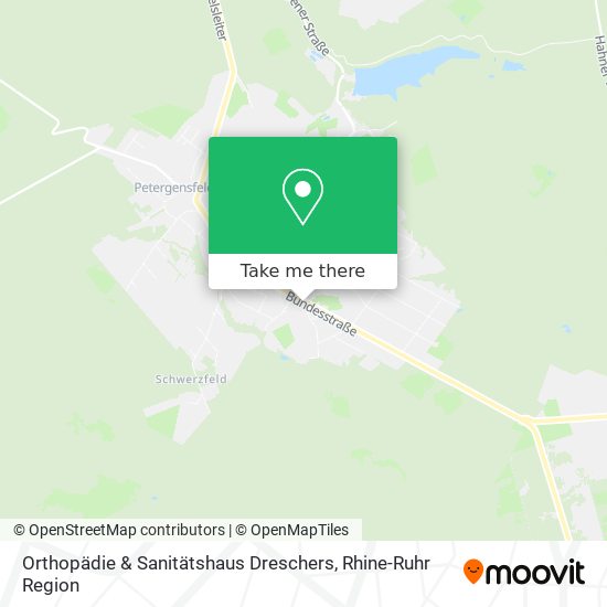 Orthopädie & Sanitätshaus Dreschers map