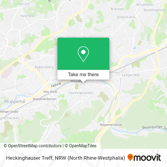 Heckinghauser Treff map
