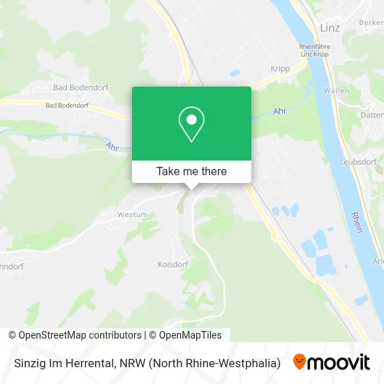 Sinzig Im Herrental map