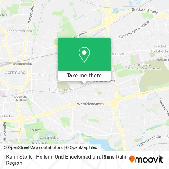 Карта Karin Stork - Heilerin Und Engelsmedium