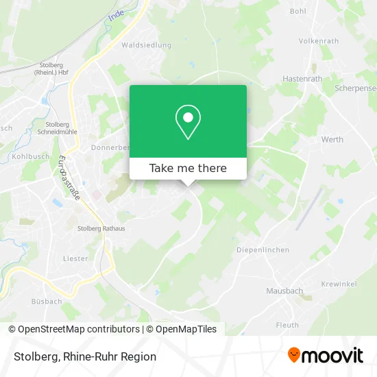 Карта Stolberg