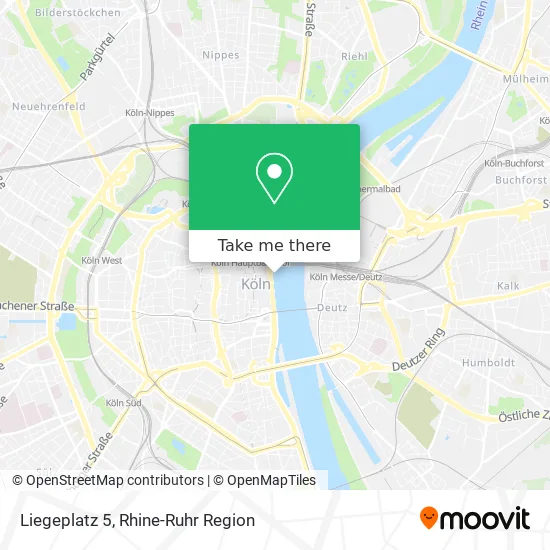 Карта Liegeplatz 5