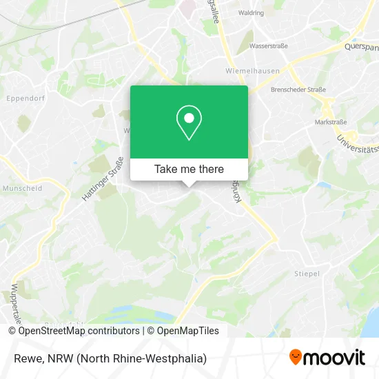Rewe map