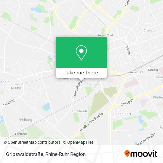 Gripswaldstraße map