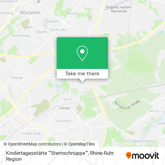Карта Kindertagesstätte ""Sternschnuppe""