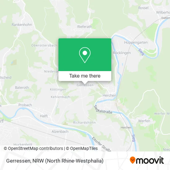 Карта Gerressen