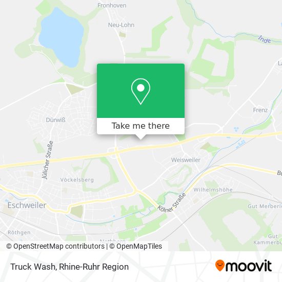 Truck Wash map