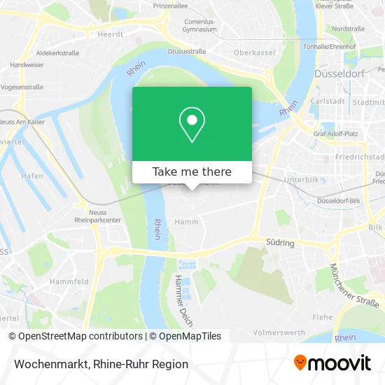 Карта Wochenmarkt