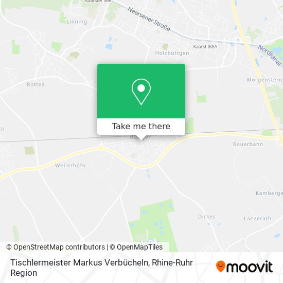 Tischlermeister Markus Verbücheln map