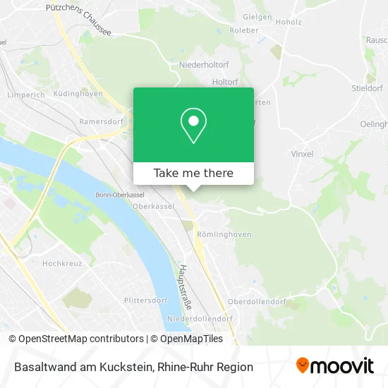 Карта Basaltwand am Kuckstein