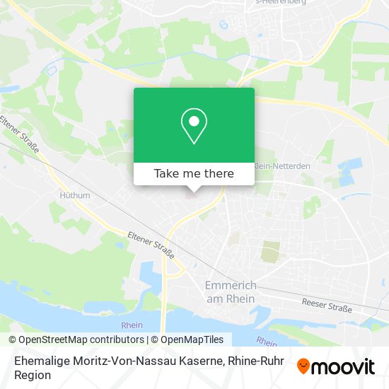 Ehemalige Moritz-Von-Nassau Kaserne map