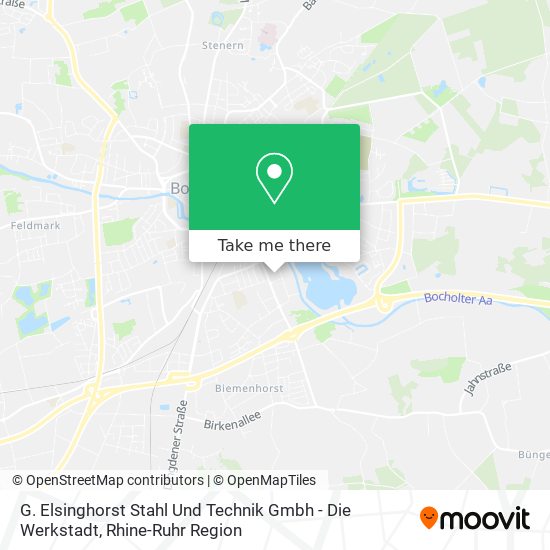 G. Elsinghorst Stahl Und Technik Gmbh - Die Werkstadt map