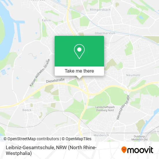 Leibniz-Gesamtschule map