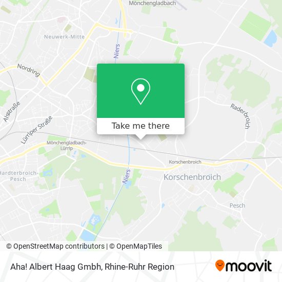 Aha! Albert Haag Gmbh map