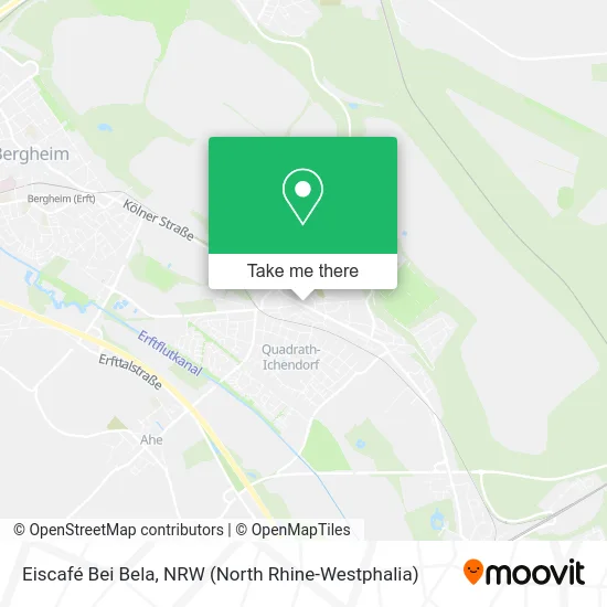 Карта Eiscafé Bei Bela