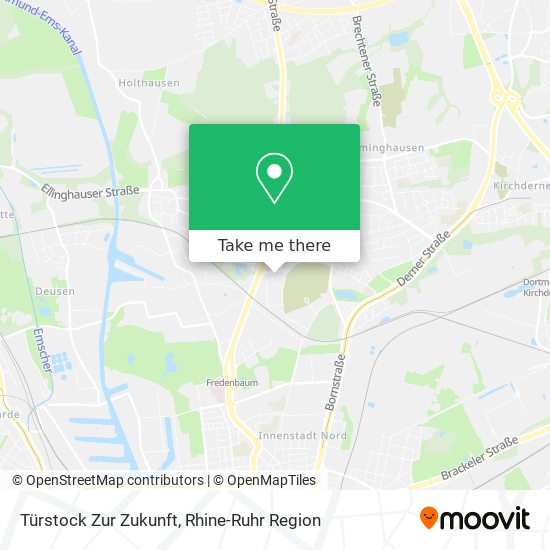 Türstock Zur Zukunft map