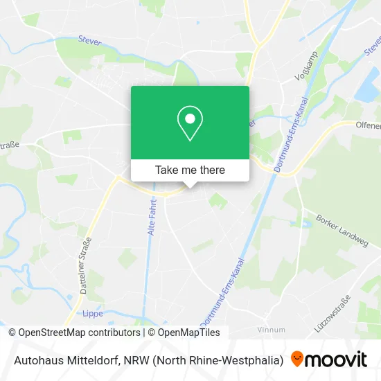 Autohaus Mitteldorf map