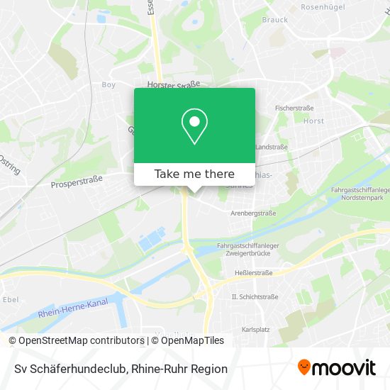 Sv Schäferhundeclub map