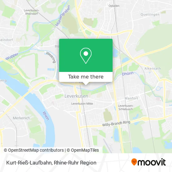 Карта Kurt-Rieß-Laufbahn