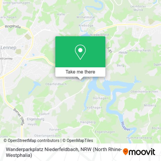 Карта Wanderparkplatz Niederfeldbach