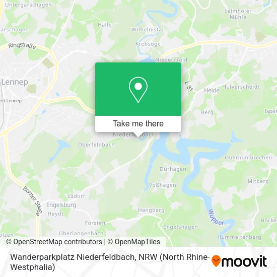Карта Wanderparkplatz Niederfeldbach