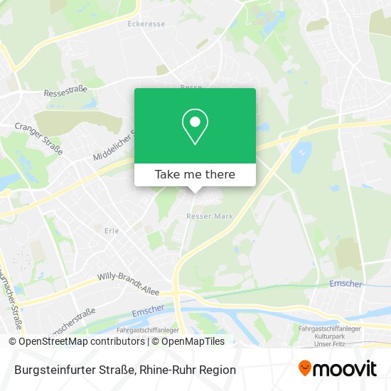 Burgsteinfurter Straße map