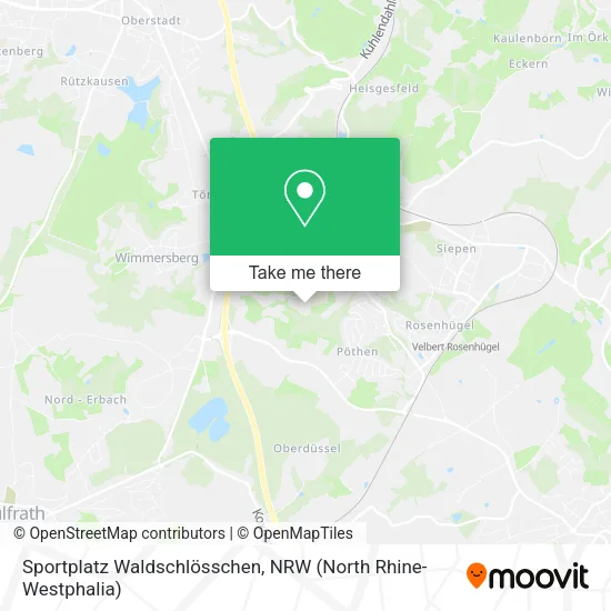 Карта Sportplatz Waldschlösschen