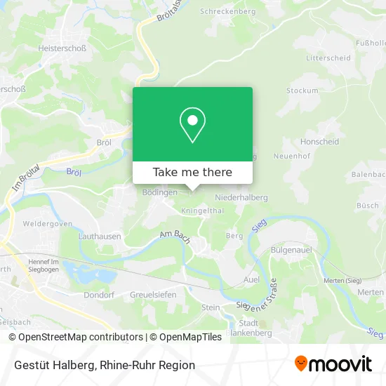 Карта Gestüt Halberg