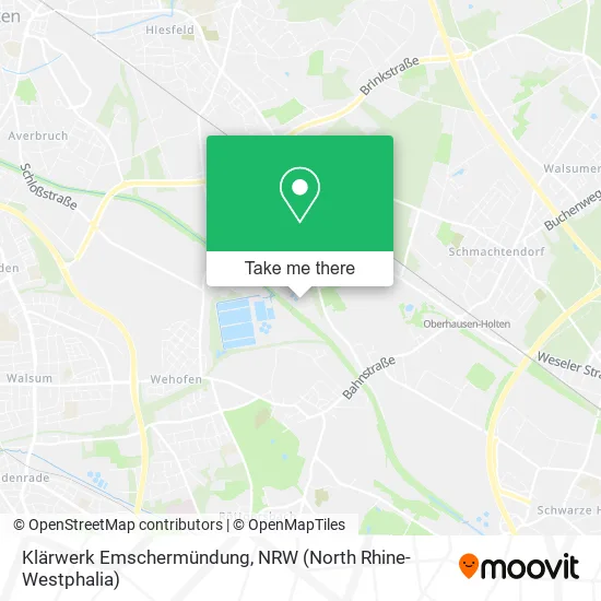 Карта Klärwerk Emschermündung