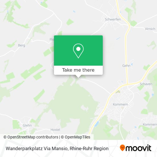 Wanderparkplatz Via Mansio map