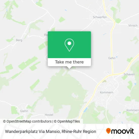 Карта Wanderparkplatz Via Mansio
