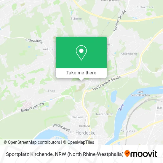 Sportplatz Kirchende map