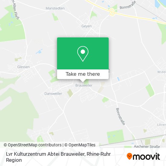 Lvr Kulturzentrum Abtei Brauweiler map