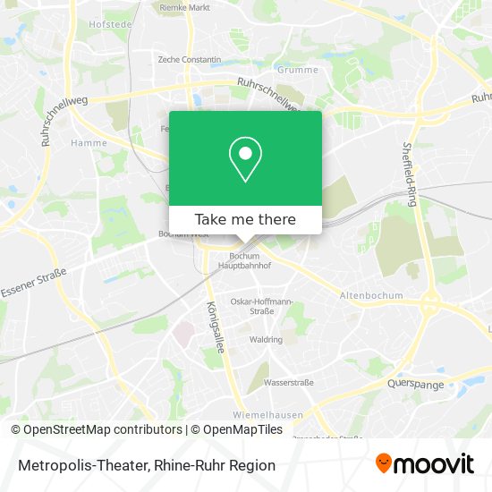 Metropolis-Theater map