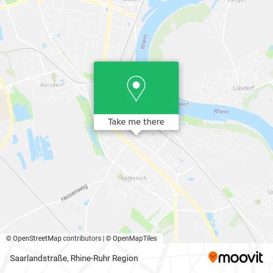 Карта Saarlandstraße