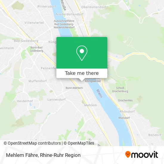 Карта Mehlem Fähre