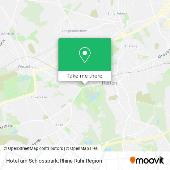 Hotel am Schlosspark map