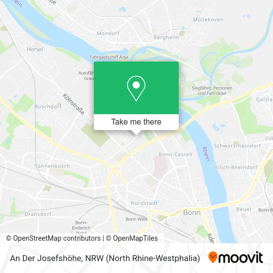 Карта An Der Josefshöhe