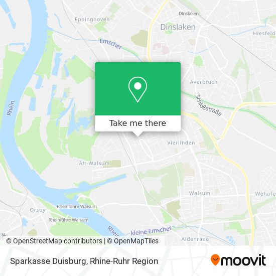 Карта Sparkasse Duisburg