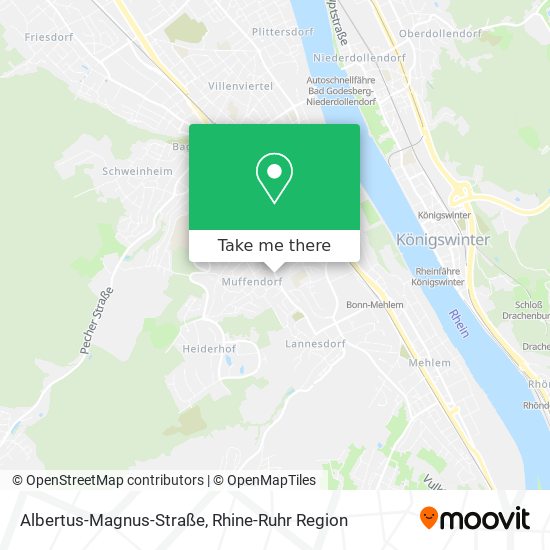 Albertus-Magnus-Straße map
