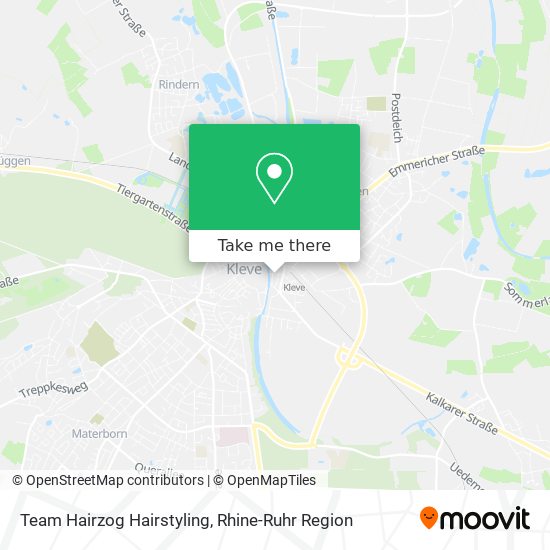 Team Hairzog Hairstyling map