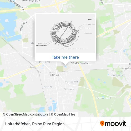 Карта Holterhöfchen