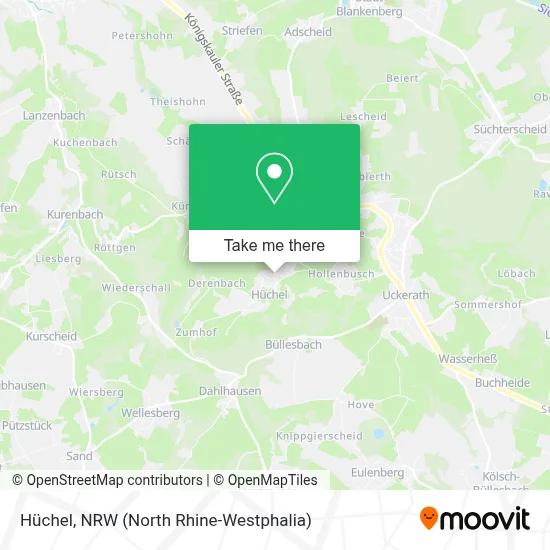 Hüchel map