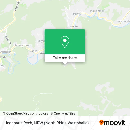 Карта Jagdhaus Rech