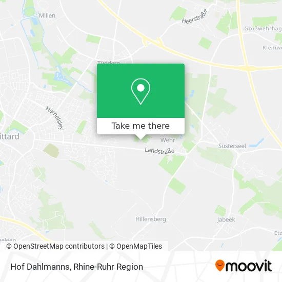 Карта Hof Dahlmanns