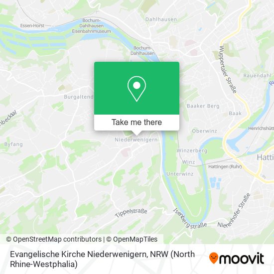 Evangelische Kirche Niederwenigern map