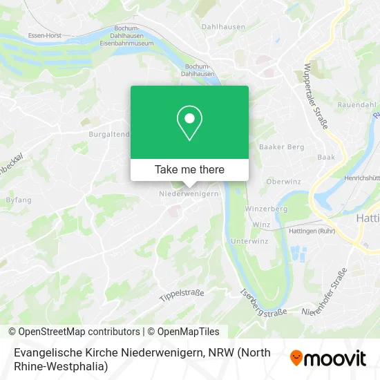Карта Evangelische Kirche Niederwenigern