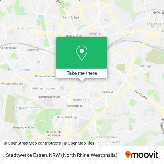 Карта Stadtwerke Essen